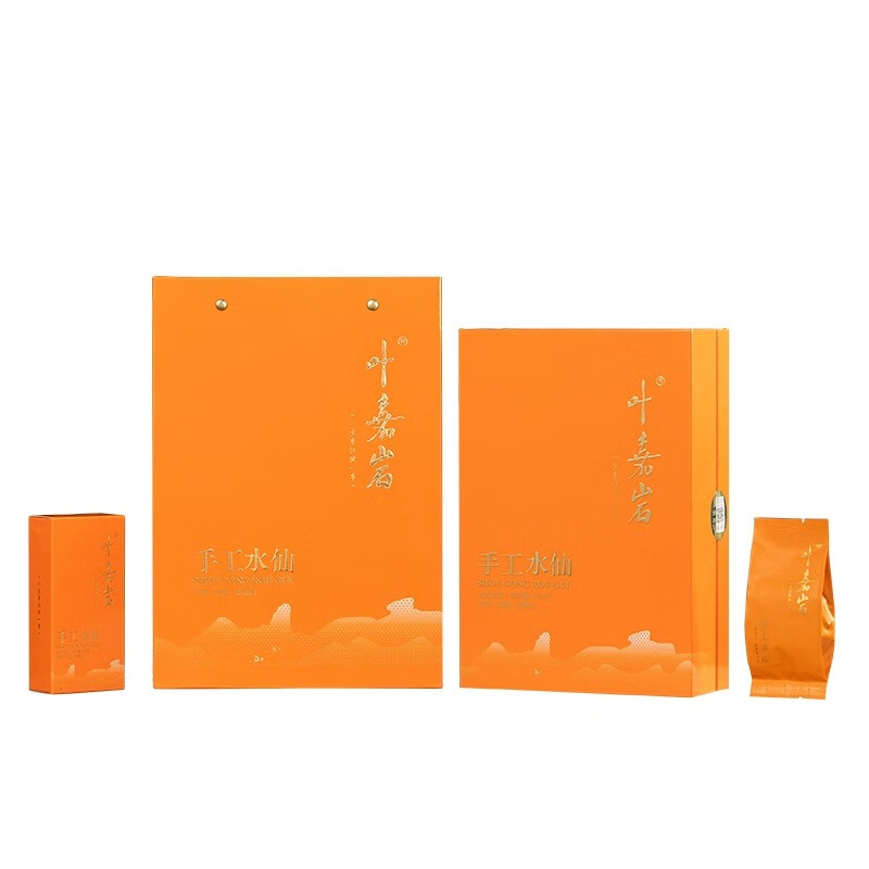 Valley Liuxiang Ye Jiayan Wuyi rock tea handmade narcissus mellow floral fragrance self-drinking hospitality ration tea oolong tea gift box 100g