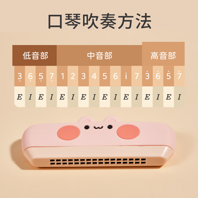 Carl Baby children's harmonica baby wind instrument beginners entry toy toddler harmonica boys and girls birthday gift
