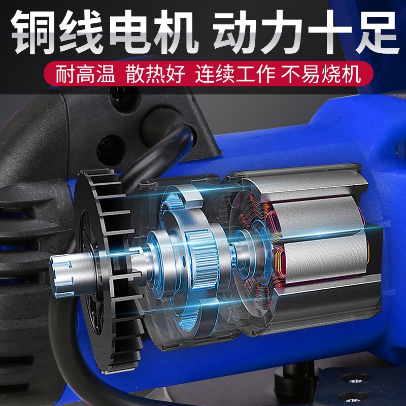 Zemai wall grinder putty self-priming long pole dust-free wall grinder putty machine vacuum cleaner double suction polisher sandpaper 2.2 meters double suction double light 6 sandpaper storage bag