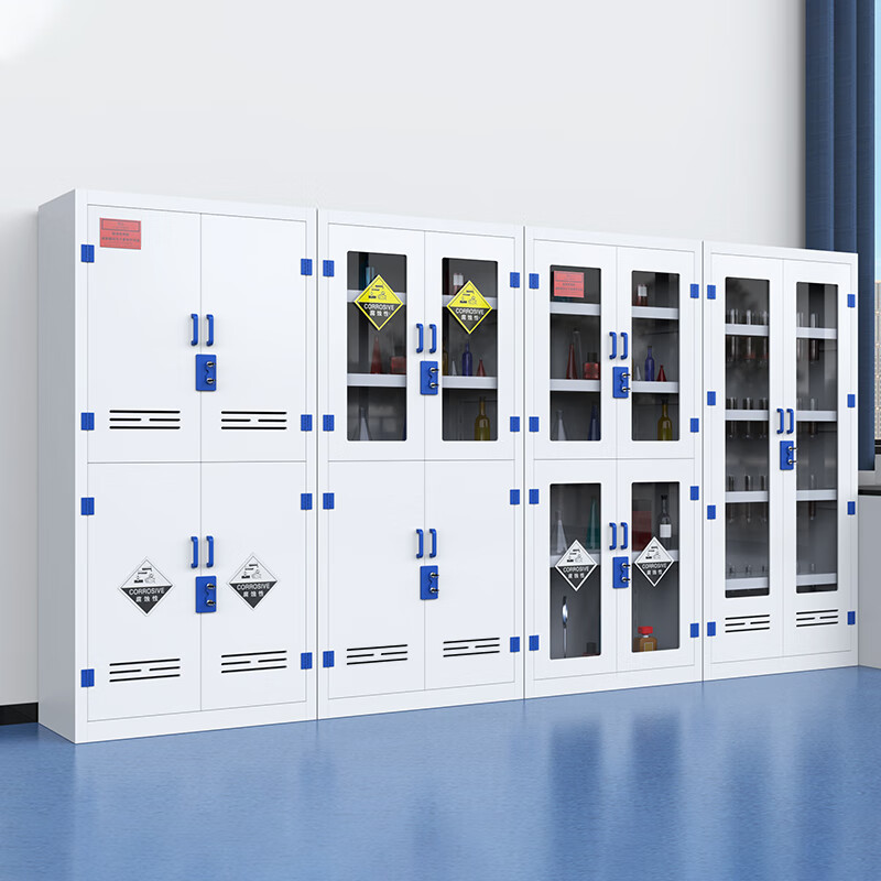 Longzhitai anti-corrosion cabinet pp acid-base cabinet chemical cabinet strong acid-base cabinet laboratory reagent cabinet PP medicine cabinet