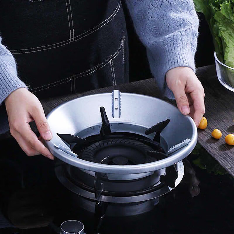 Shangruilong household gas stove fire gathering energy-saving cover kitchen gas stove windshield universal bracket anti-slip ring windshield old nine buckle few people buy 3 claws 4 claws 5 claws universal
