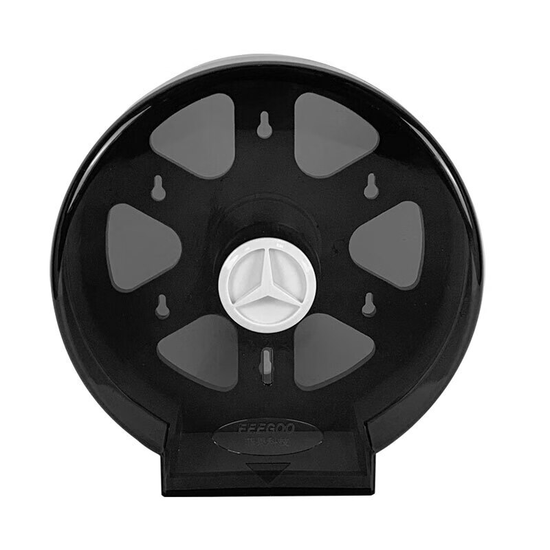 FEEGOO hotel bathroom commercial large paper toilet paper box without punching wall-mounted large roll tissue box key-free model FG6022M