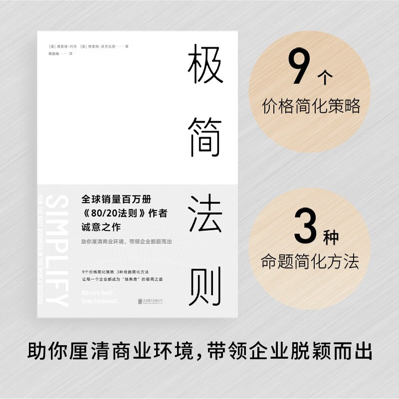 The Rule of Minimalism (sales of one million copies worldwide <80/20>) is a sincere work by the author to help you clarify the business environment and lead your company to stand out.
