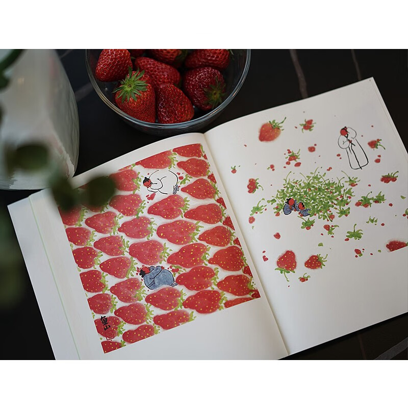 The Four Seasons of Kusama (a new work by the popular painter and architect Uoyama Ihikan, a collection of healing paintings of warm times. More than 200 Kusama paintings show the flow of solar terms and changes in phenology with the interesting life in the Lilliputian country)