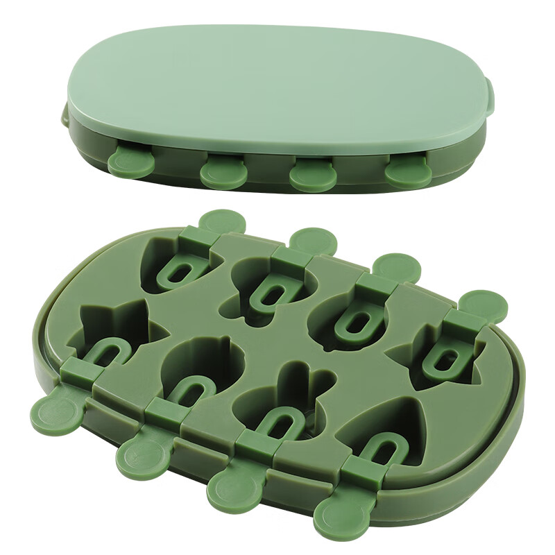Baijie Ice Cream Mold Popsicle Ice Cream Household Silicone Children's Popsicle Ice Cream Cheese Stick Homemade Mold 8 Pack