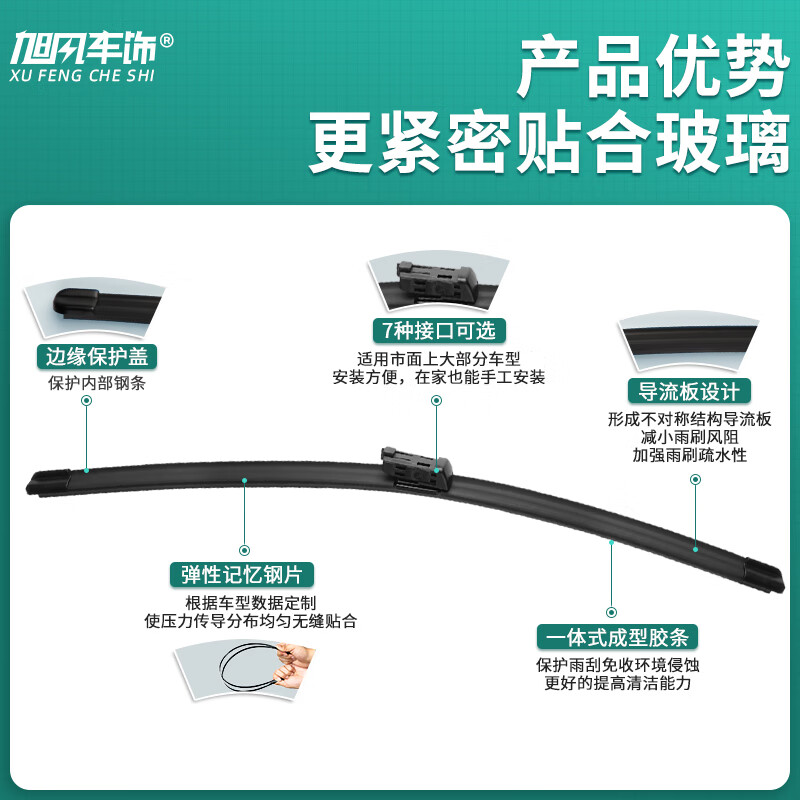 Xufeng Automobile Decoration (XUFENG) AIONY wiper blade 21-24 plus special AIONY boneless wiper strip car supplies original factory original car