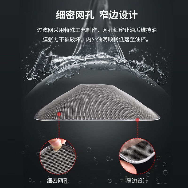 Suitable for boss range hood filter oil mesh 8005/8320/8010/8305/8307 accessories oil cup C style inner mesh disposable pure aluminum mesh rusty replacement