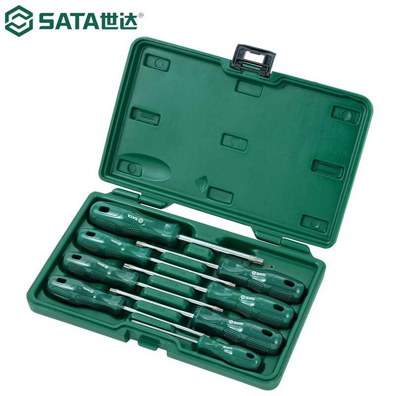 SATA 09305 8-piece set A series flower-shaped screwdriver set flower-shaped electrician tool screwdriver