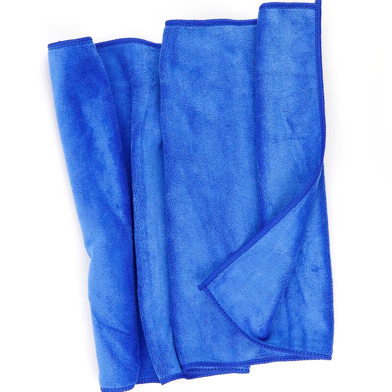 Hasdick HKY-191 microfiber towel car wash cleaning rag 35*75cm blue 5 pieces/pack (large size)