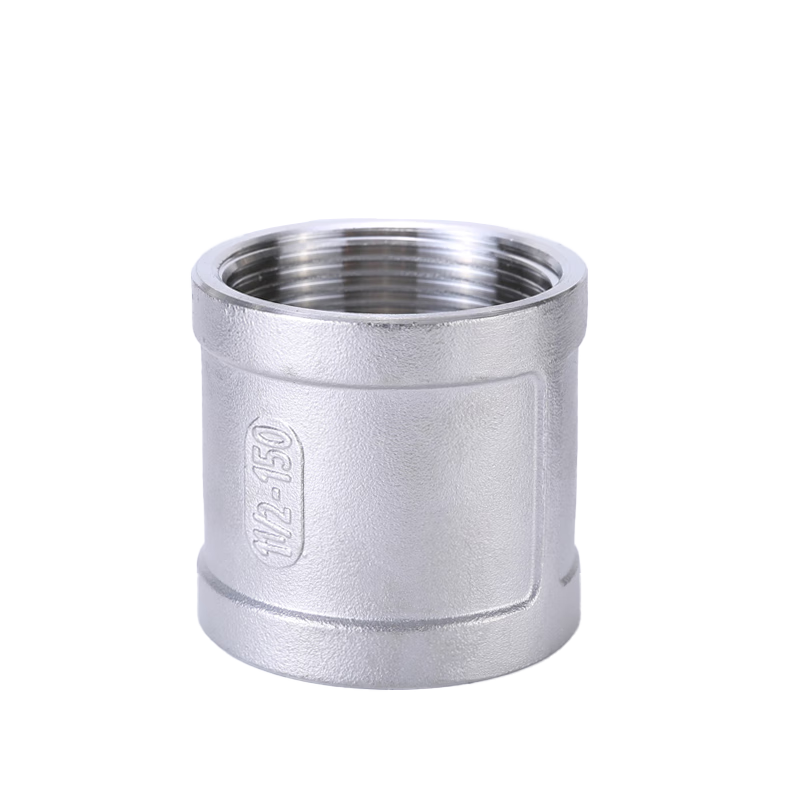 Chaiba 304 stainless steel inner wire straight-through double inner wire direct joint internal thread pipe clamp stainless steel internal tooth pipe ancient pipe fittings specifications can be customized 4 points DN15 one price