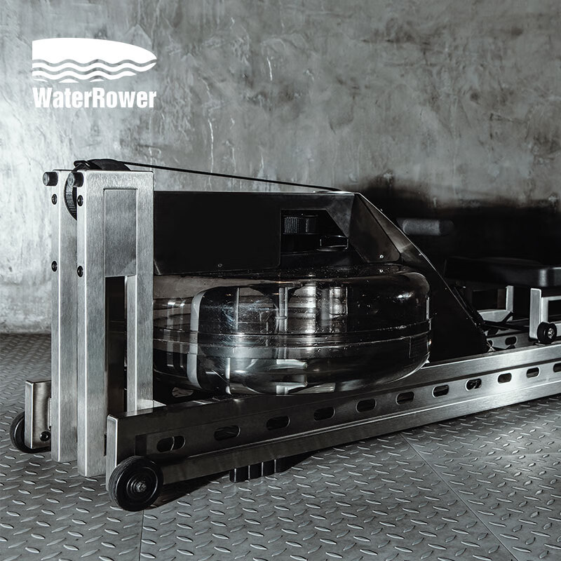 WaterRower original imported household water resistance rowing machine rowing machine fitness equipment stainless steel brushed S1 Jingzhi model