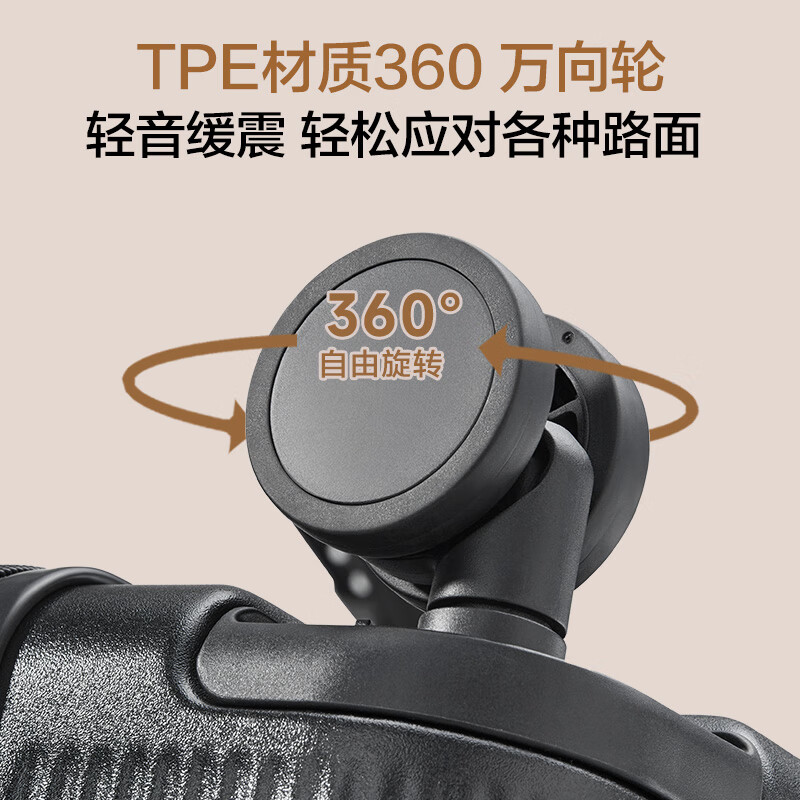 One s Member Covestro PC aluminum rod suitcase male and female student travel password trolley case dark gray 28 inches