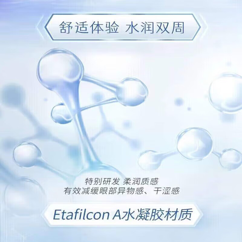 Johnson & Johnson Onvision Imported Contact Lenses Moisturizing Eyes Two Weekly / Biweekly Disposable 6 Pieces 500 Degree