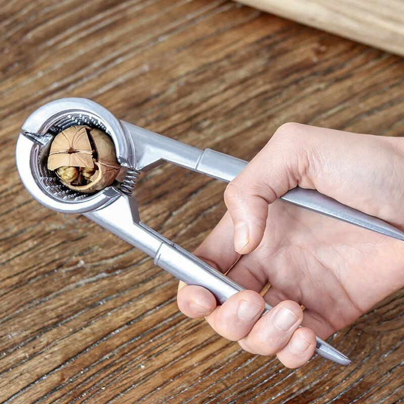 Qiashuo walnut clamp, a walnut-clipping artifact, household walnut pliers, multi-functional walnut sheller, thickened and labor-saving, thickened round steel (guaranteed for 20 years), durable