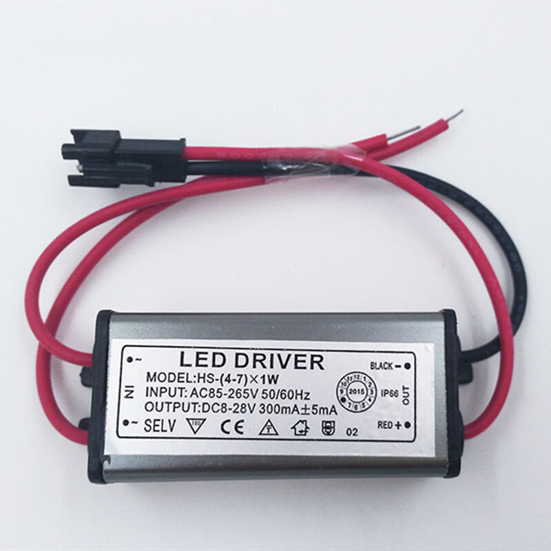Customized LED drive power ballast ceiling flat spotlight 1-3 4-7 8-12-18W isolated constant current source high-end waterproof 8-12X1W
