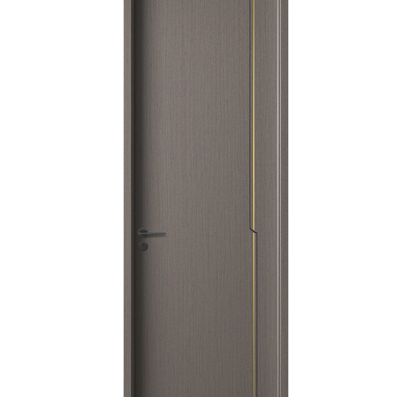 Hongfan Wooden Door PZ-025 Yafeng Walnut No. 1 Bedroom Door Interior Door Unpainted Wooden Door Wooden Composite Door
