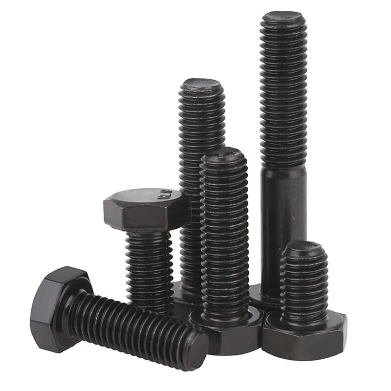 Ice energy grade 12.9 half-thread external hexagonal screw high-strength bolt black alloy steel screw M18M20M22M24 M22*210 half-thread 1 piece