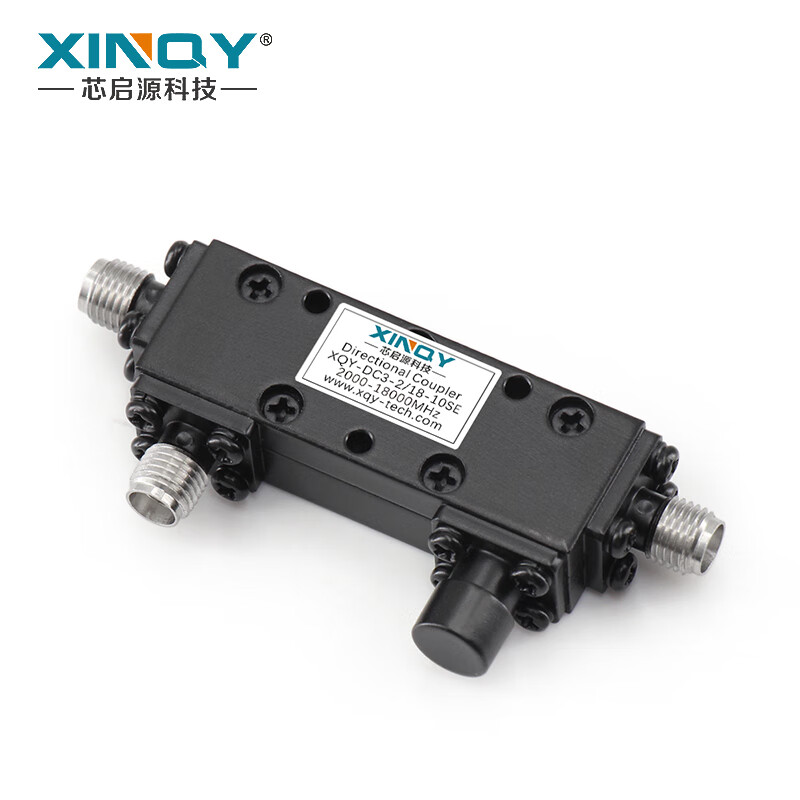 XINQY Xinqiyuan SMA microstrip coupler 2-18G 10dB high frequency 2000-18000MHz one-way directional coupler XQY-DC3-2-18-10SE