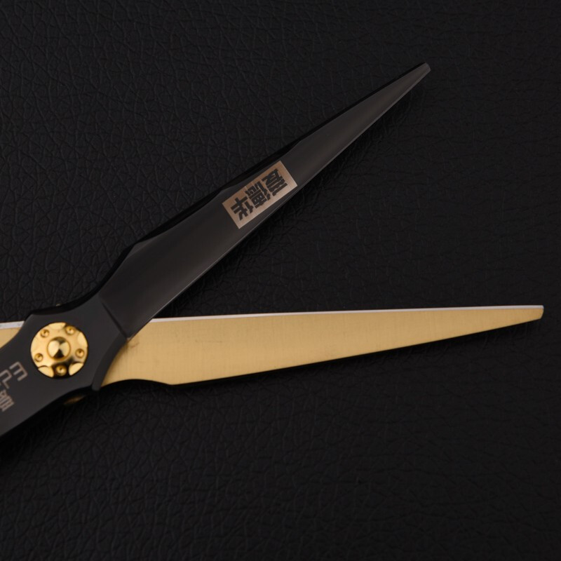 EDWARD hair salon hairstylist professional barber scissors dovetail handle hairdressing scissors hair cutting set C18 cloth leather bag