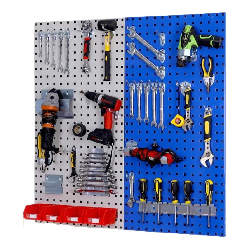 Chitu Hardware Tool Hanging Plate Rack Accessories Galvanized Hooks Square Hole Hole Plate Special Hook Set Hook Set T1 Hook Bearing 10~20kg (excluding hanging plate)