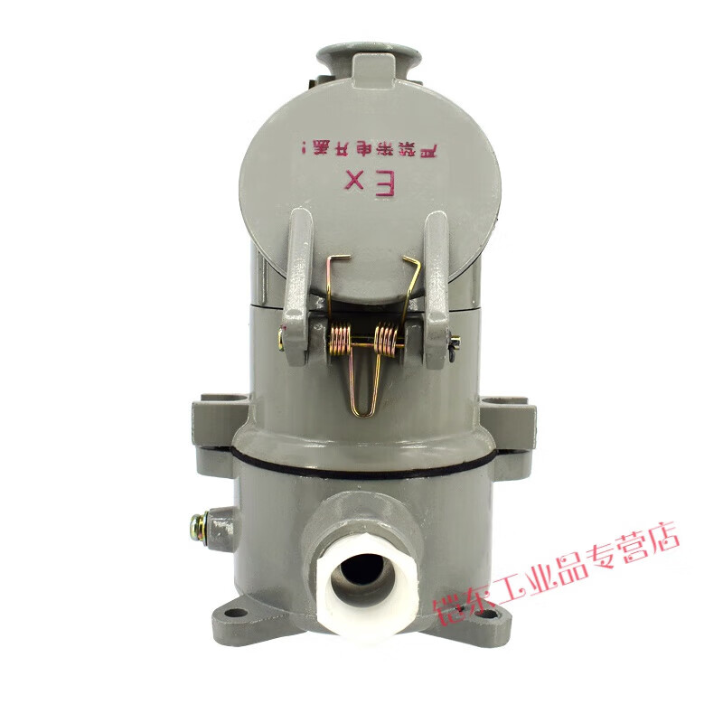 Explosion-proof plug BCX53-16A32A three-phase four-wire 380V220V aviation plug outdoor waterproof 16A 220V three-core straight plug