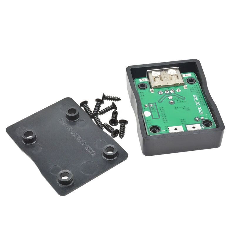 5V2A Solar Voltage Stabilizer Charging DIY Folding Package Photovoltaic Panel Special USB Junction Box Smart Restart