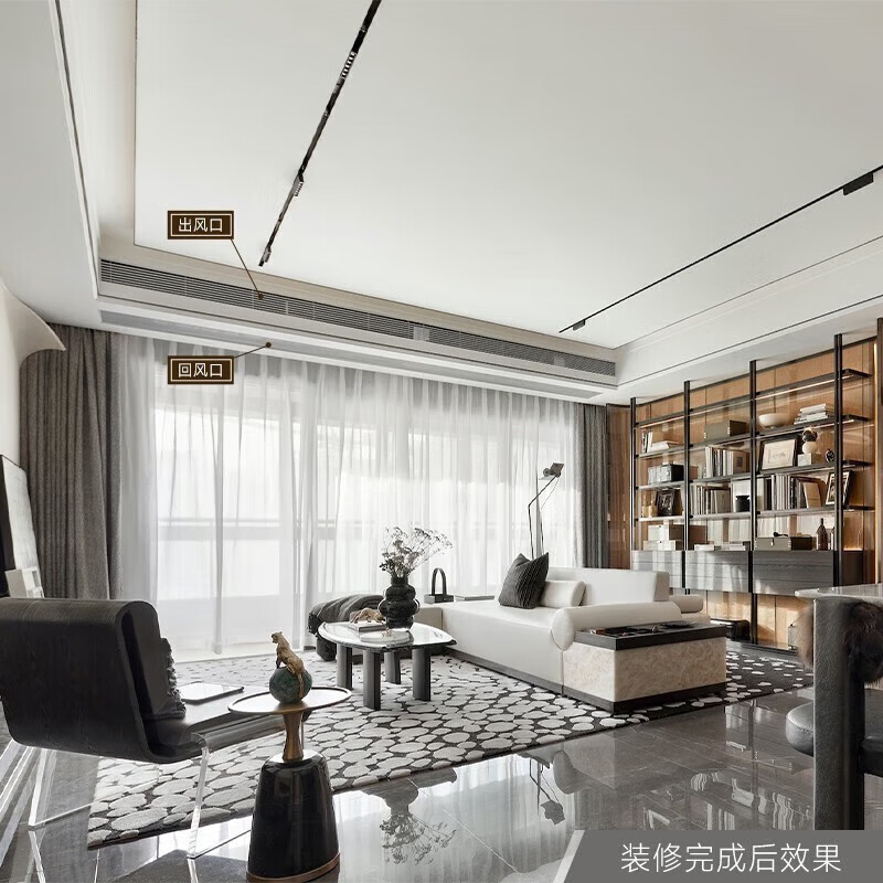 Chigo central air conditioner, one to five multi-split, one to six full DC frequency converter, first-level energy efficiency, embedded and hidden, home living room air conditioner, duct machine, commercial ceiling machine, 1 HP, first-level energy efficiency, commercial air conditioner trade-in withholding SKU