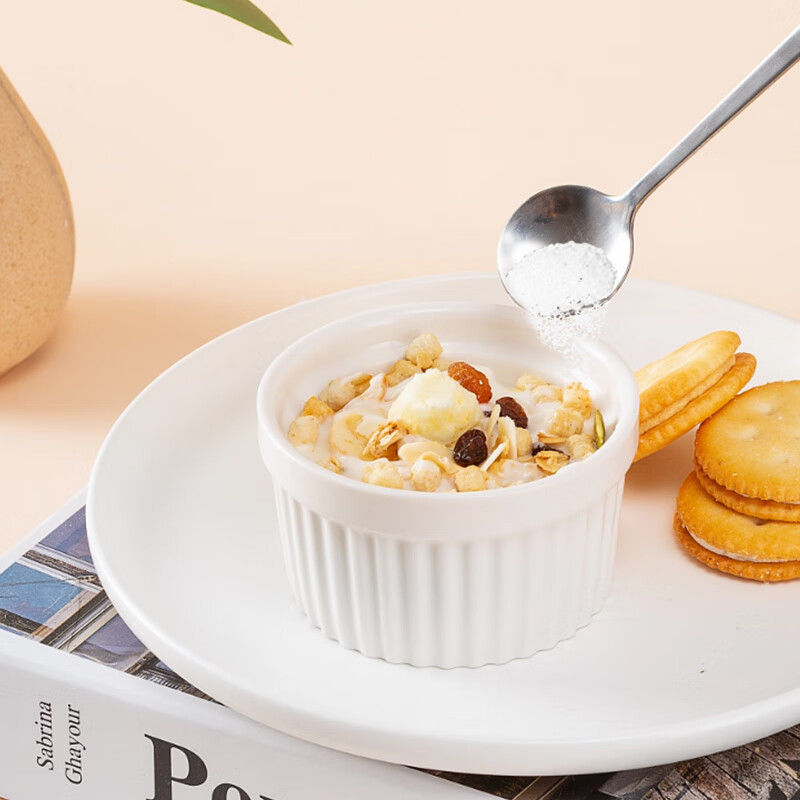 Hopeone White Sugar 800g White Sugar Carbonated Sugar Dessert Drink Seasoning Baking Ingredients Confectionery Sugar