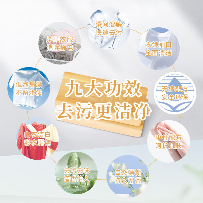 Grand Canal Classic Scented Laundry Soap 200g*8 old soap natural coconut oil is gentle and does not hurt your hands for shoe cleaning