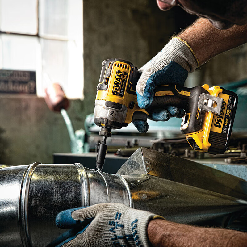 DEWALT National Brushless Impact Driver Rechargeable DCF850 Electric Screwdriver Large DCF850 Dual Battery 2A + General Charge