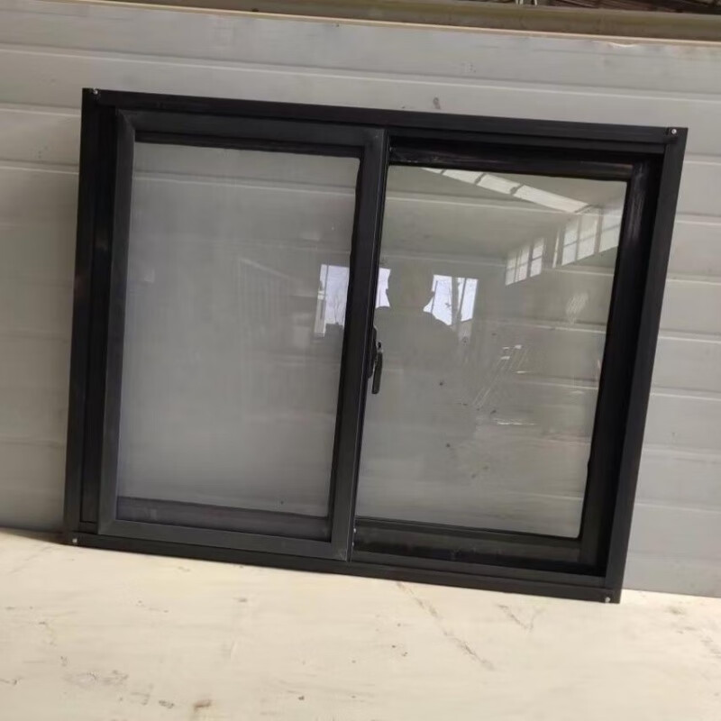 Vinoa aluminum windows rural self-built houses ventilation windows kitchen toilet factory board room anti-theft integrated sliding window customization gray height 80cm*width 100cm
