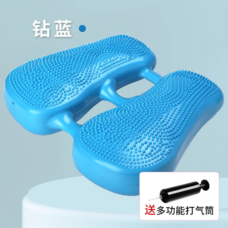 Zhiqixin inflatable stepper foot massage home fitness equipment silent leg slimming sports bodybuilding equipment new upgrade thickened high load-bearing + pump green