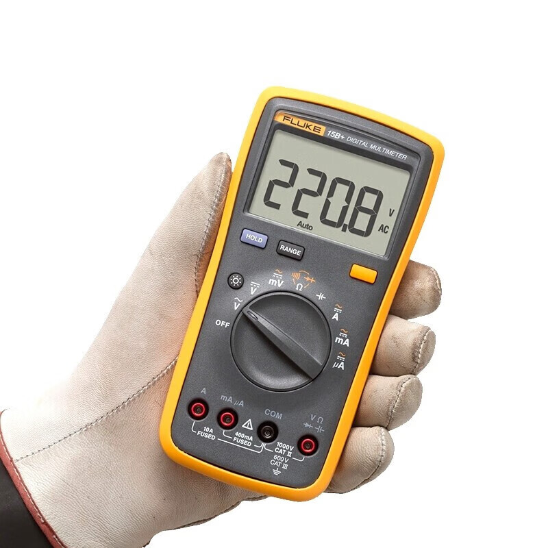 FLUKE high-precision digital multimeter electrician maintenance digital display multimeter multimeter F15B+ upgraded to F15BMAX-01