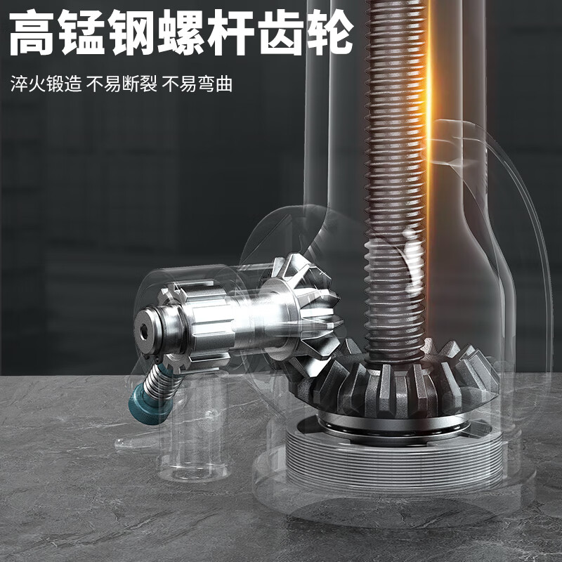 HUGO screw jack gear hand mechanical jack vertical jack 10 tons QL32T