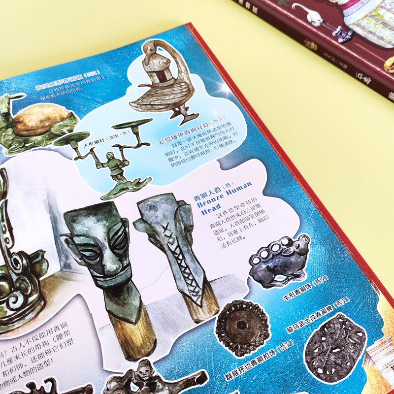 The Palace Museum, the National Museum of China, a must-visit museum for children, 2 volumes of popular science hardcover summer homework, transition from primary to secondary school during summer vacation, transition from primary school to junior high school during summer vacation