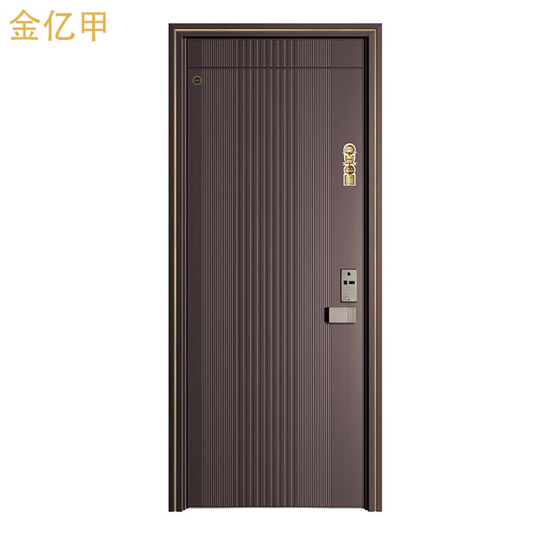 Jinyijia Door Industry (G28 Jinsen) Class A finely carved magnesium alloy entrance door embedded smart lock supports private customization G28 Jinsen single door