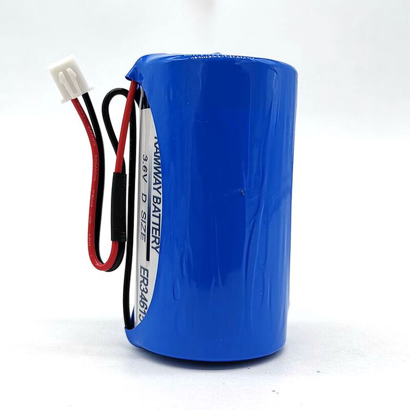 ER34615 lithium battery 3.6VD type ER34615M/H flow meter gas meter water meter battery flat head