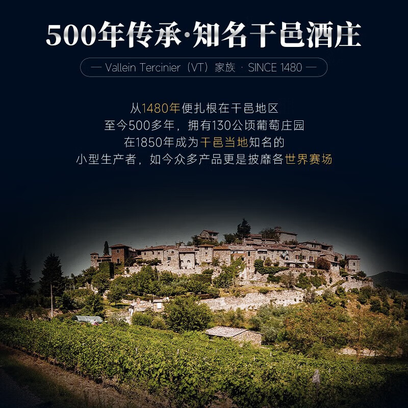 PASSTON French XO brandy 40 degrees 700mL single bottle spirits original wine imported foreign wine blending base wine New Year gift box