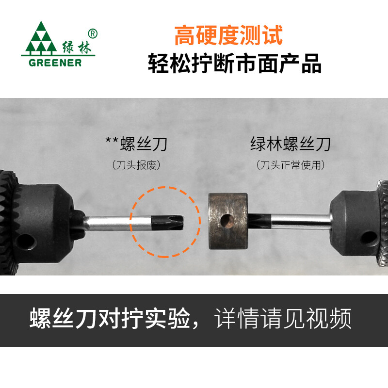 GREENER Color Strip Handle Screwdriver Cross Strong Magnetic Color Handle Slotted Screwdriver Driver Universal Hardware Screwdriver 3*75mm Cross