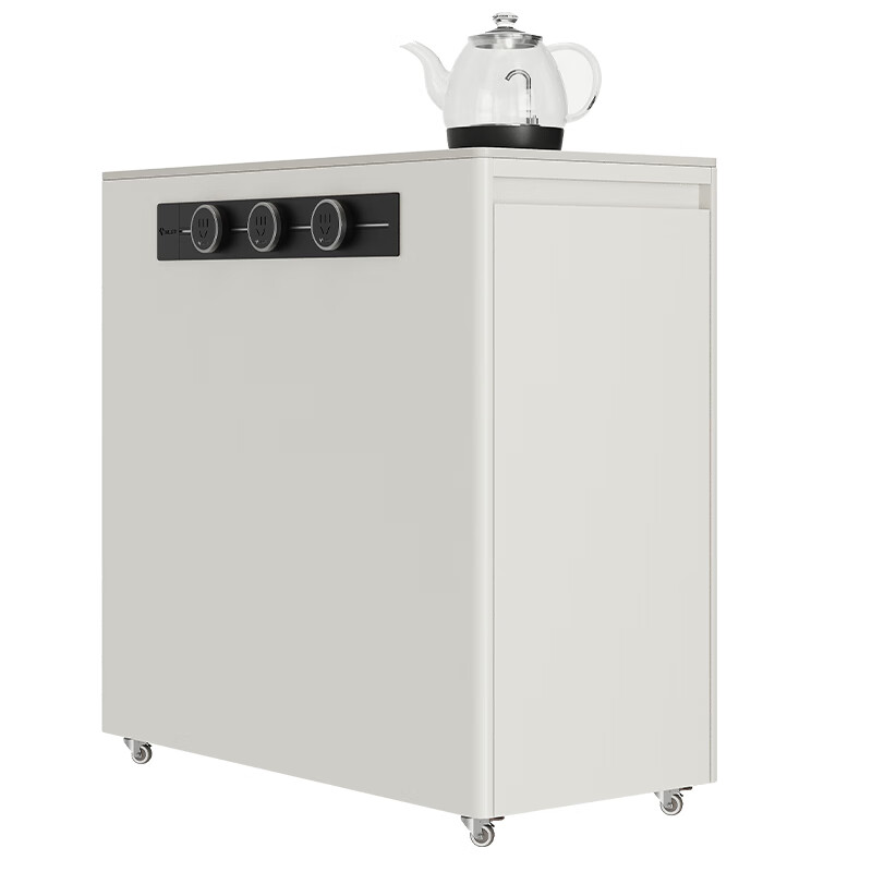 Wen Yijia's customized cabinet, separate island, movable narrow island, small apartment, solid wood slate inverted counter, guide table, dining table, sideboard, three drawers and one door (30cm*80cm*92cm), note color