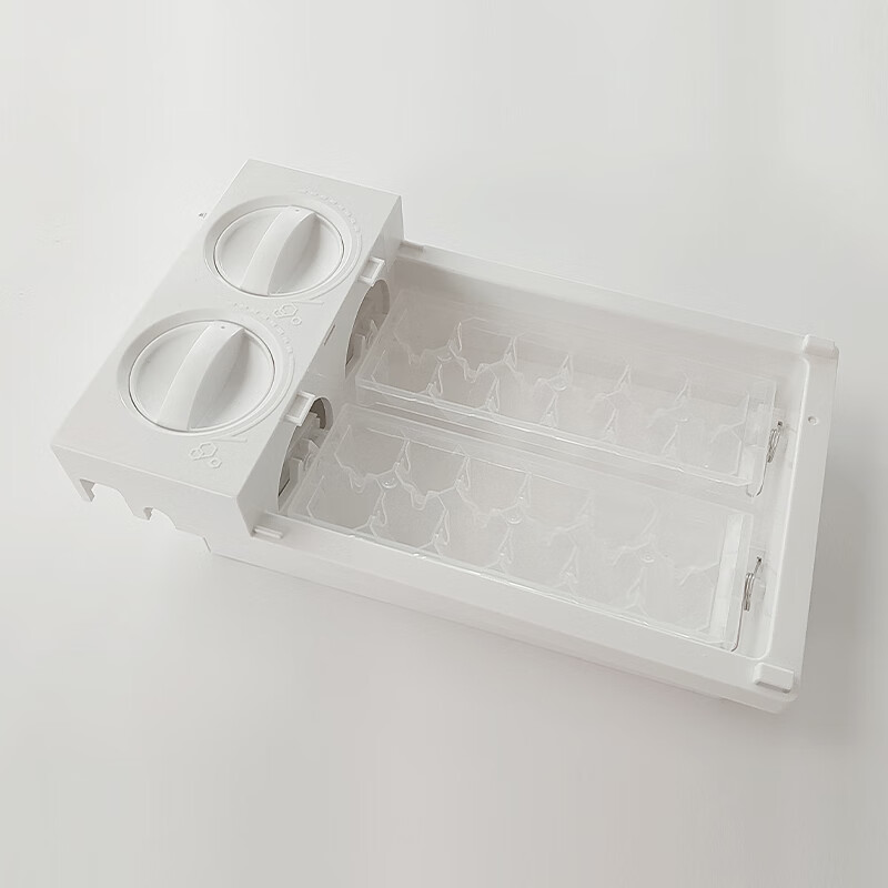 Sailoto automatic ice box refrigerator ice box semi-automatic ice tray household refrigerator frozen ice storage box ice making mold 15-grid ice tray bag cover 10 pack