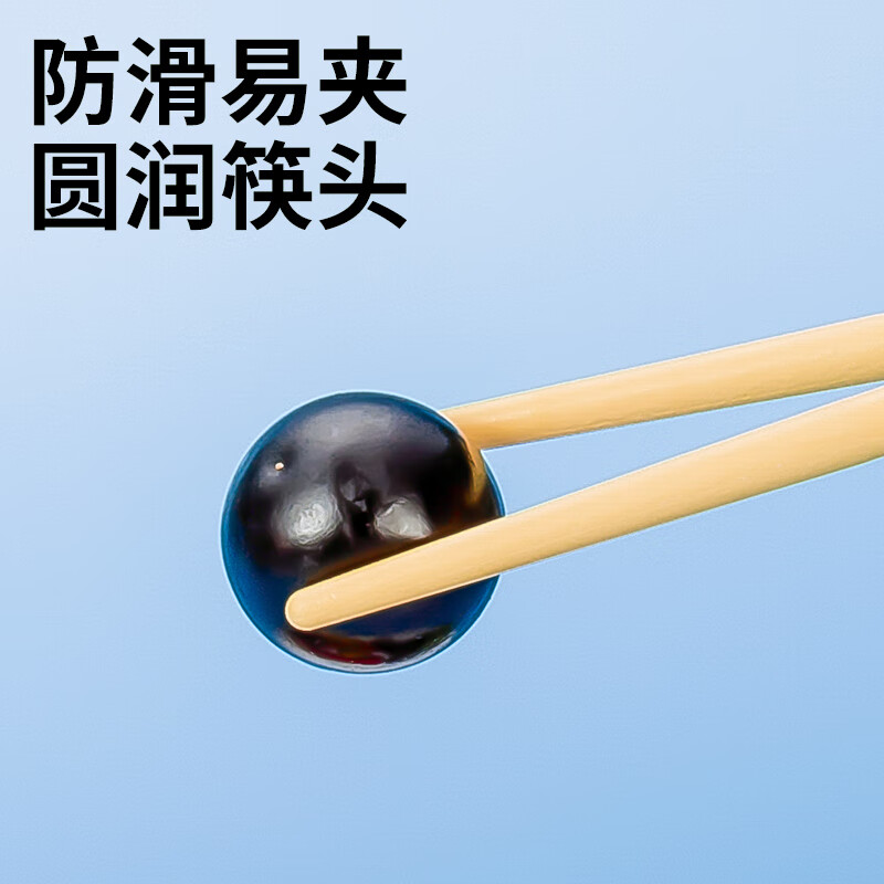 Kitshine Korean imported children's portable tableware student chopsticks spoon and fork set environmentally friendly cartoon corn starch production corn chopsticks spoon and fork 1 head