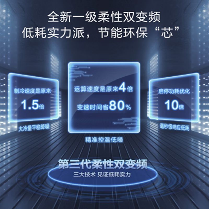 Haier refrigerator double door 538 liter side-by-side door air-cooled frost-free household large-capacity first-class energy efficiency dual-frequency ultra-thin refrigerator 538-liter large refrigerated space + air-cooled frost-free + odor and sterilization + first-class dual frequency conversion