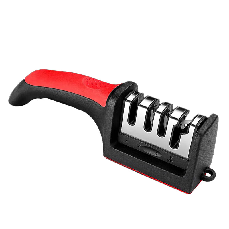 Palice household knife sharpener, kitchen knife sharpener, kitchen tool artifact, household quick-sharpening scissors, multi-functional sharpening stone, four-stage knife sharpener