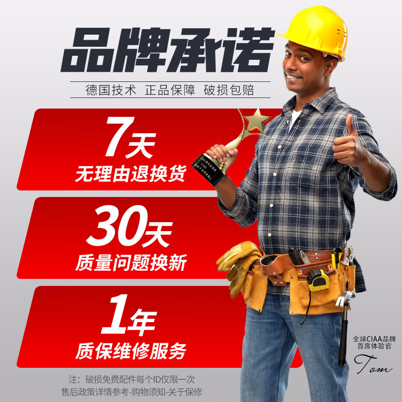 CIAA Germany single-use electric pick high-power 35 electric pick water and electricity installation concrete slotting demolition wall breaking road tools industrial flat pick set (flat pick * 2)