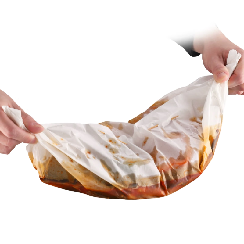 Guoxian stewed paper-wrapped fish special paper for grilled fish paper rectangular grilled fish paper silicone paper commercial baking oil-absorbing paper 60*45cm thickened 42g 50 sheets