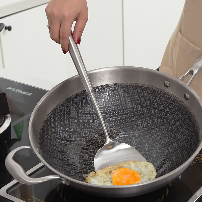 MAXCOOK cooking spatula 304 stainless steel spatula thickened cooking spatula MCCU733