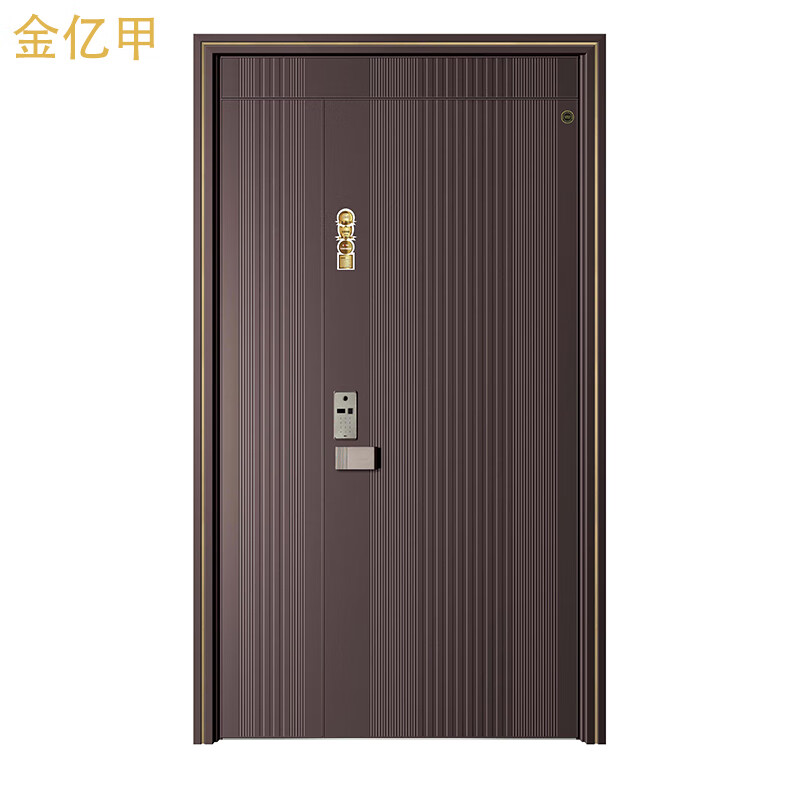 Jinyijia Door Industry (G28 Jinsen) Class A finely carved magnesium alloy entrance door embedded smart lock supports private customization G28 Jinsen single door