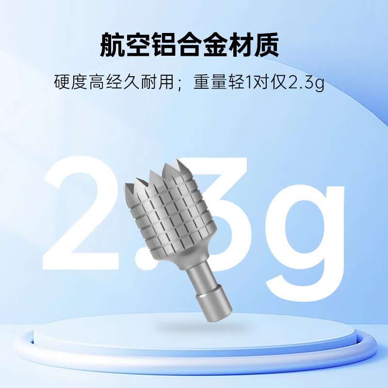 LKTOP rocker is suitable for large DJIFlip/Air3/Mini4P/Mavic3pro/RC/RC2 remote control rocker aluminum alloy material RC/RC2 remote control rocker (titanium gray)