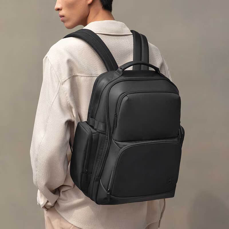Mijia Xiaomi computer bag men's backpack business large capacity backpack notebook commuter bag women's school bag black